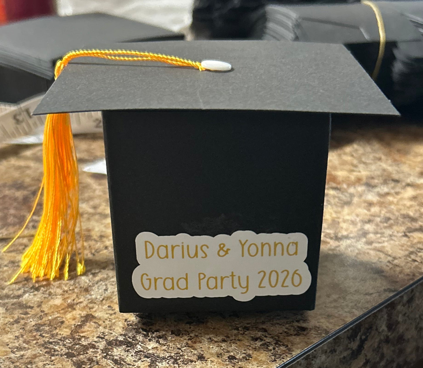 Custom Graduation Favor Boxes | Personalized Party Gifts