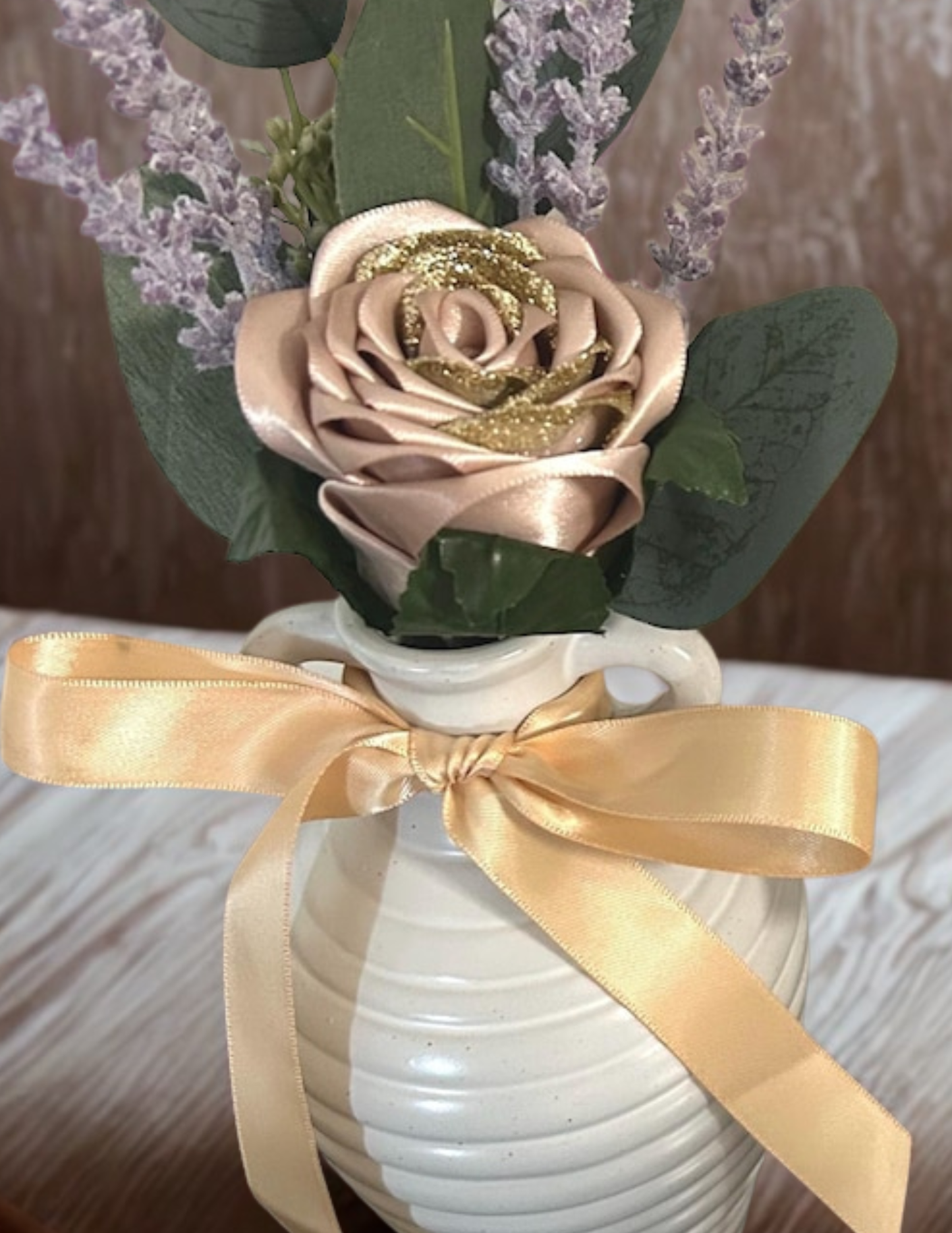 Mini Taupe Keepsake Bouquet