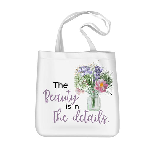 The Beauty is in the Details Floral PNG | Digital Sticker for Planners, Branding & Wall Art