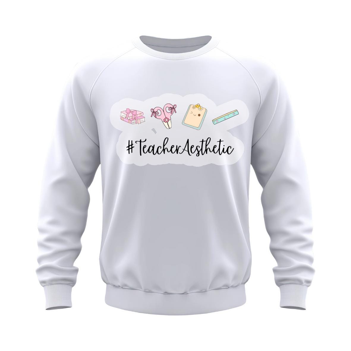 Teacher Aesthetic Digital PNG | Classroom Supplies PNG for Teachers, Planners & Digital Projects